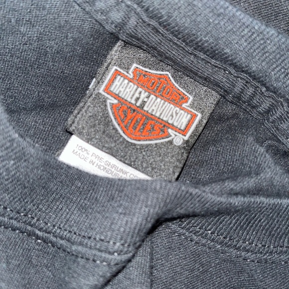 Harley Davidson Motorcycles Shirt XL - Deadwood South Dakota HANES BEEFY - Picture 4 of 5